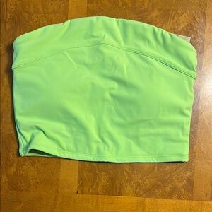 Mono B Neon Green Crop Top